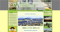 Desktop Screenshot of oberlausitzer-bergland.de