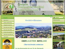 Tablet Screenshot of oberlausitzer-bergland.de